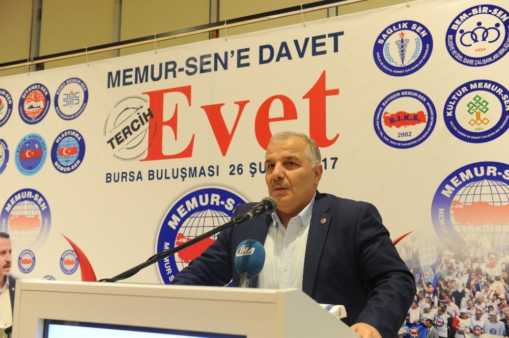 Memur-Senden Referandum Toplantısı