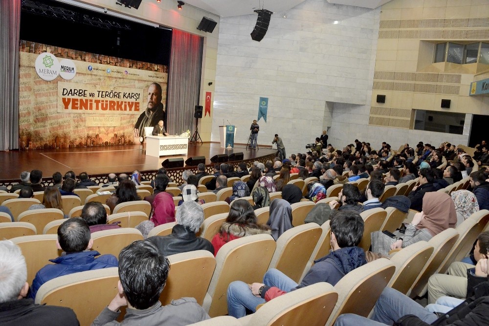 Meram Belediyesinden Mete Yarar Konferansı