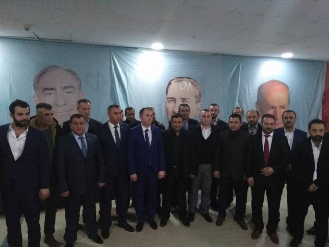 Mhp Amasya Merkez İlçe Başkanlığına Şuayip Ak Seçildi