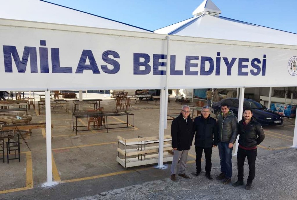 Milasın Ören Mahallesinde Pazaryeri Yeniden Düzenlendi