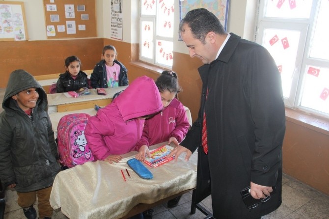 Milli Eğitim Müdürü Samsadan Okul Ziyareti