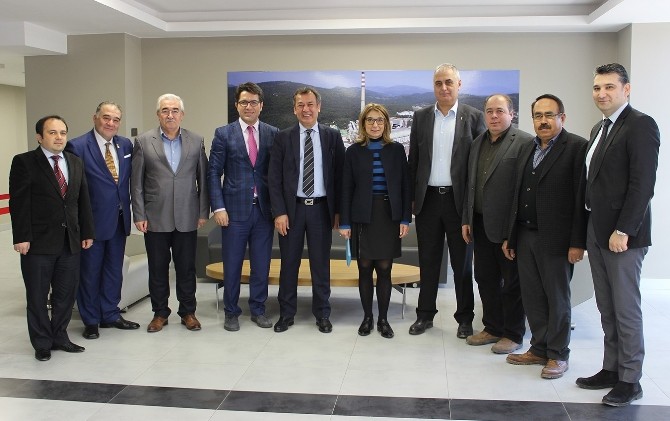 Mitsodan Yeniköy Termik Santraline Ziyaret