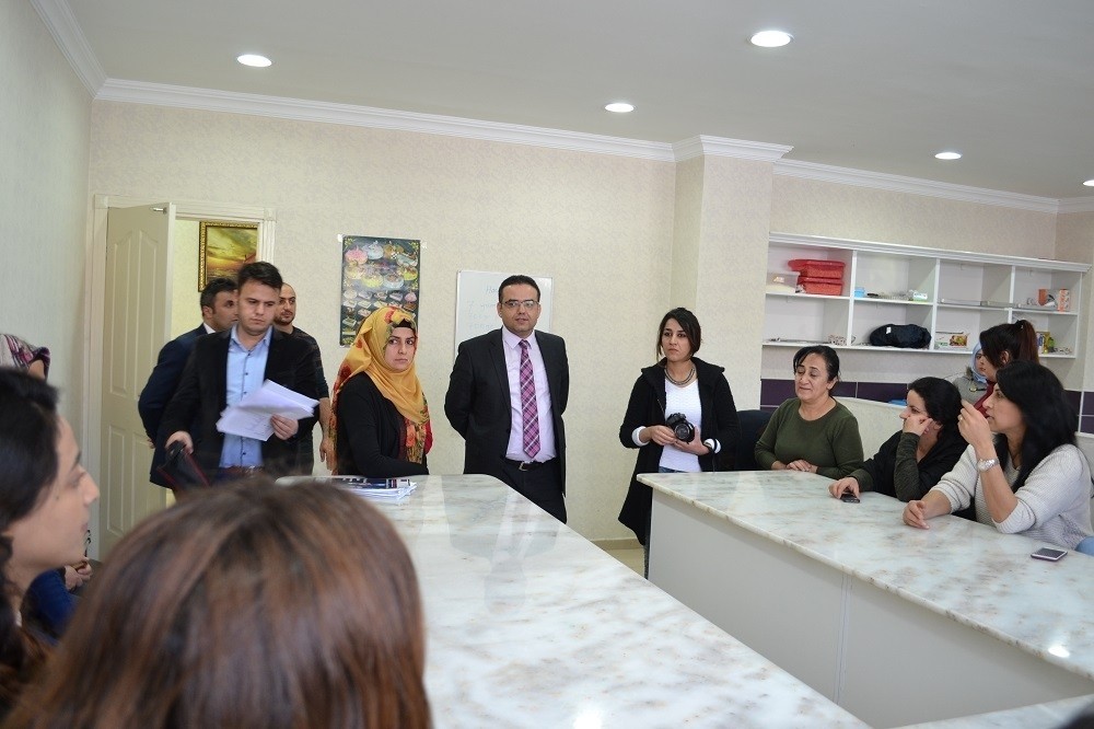 Müdür Kızılkayadan Aile Destek Merkezine Ziyaret