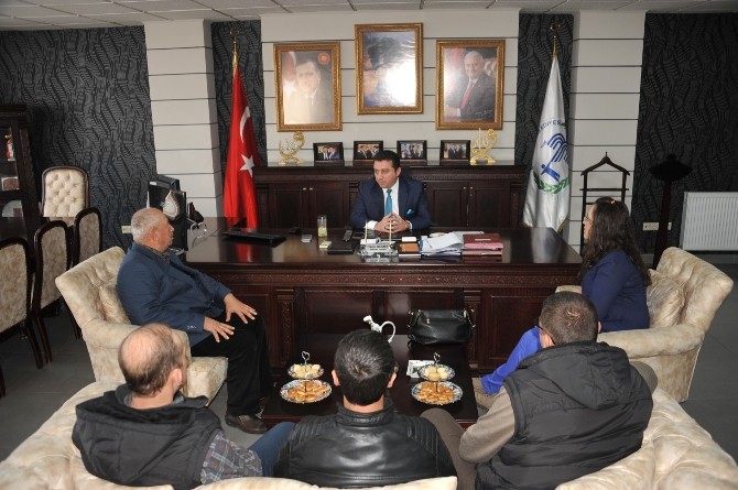Muhtarlar Derneğinden Başkan Bakıcıya Ziyaret