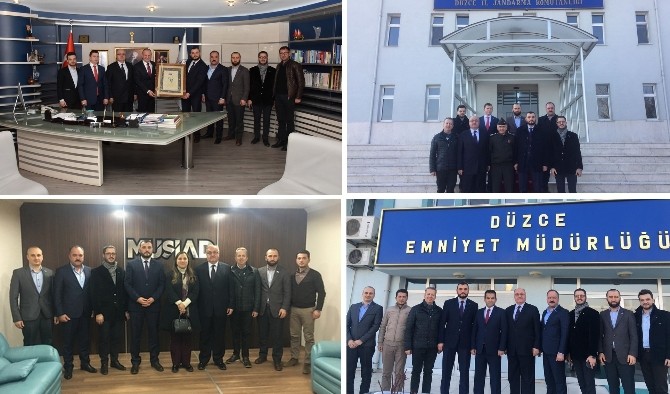 Müsiad Yeni Yönetimi Kurumları Geziyor