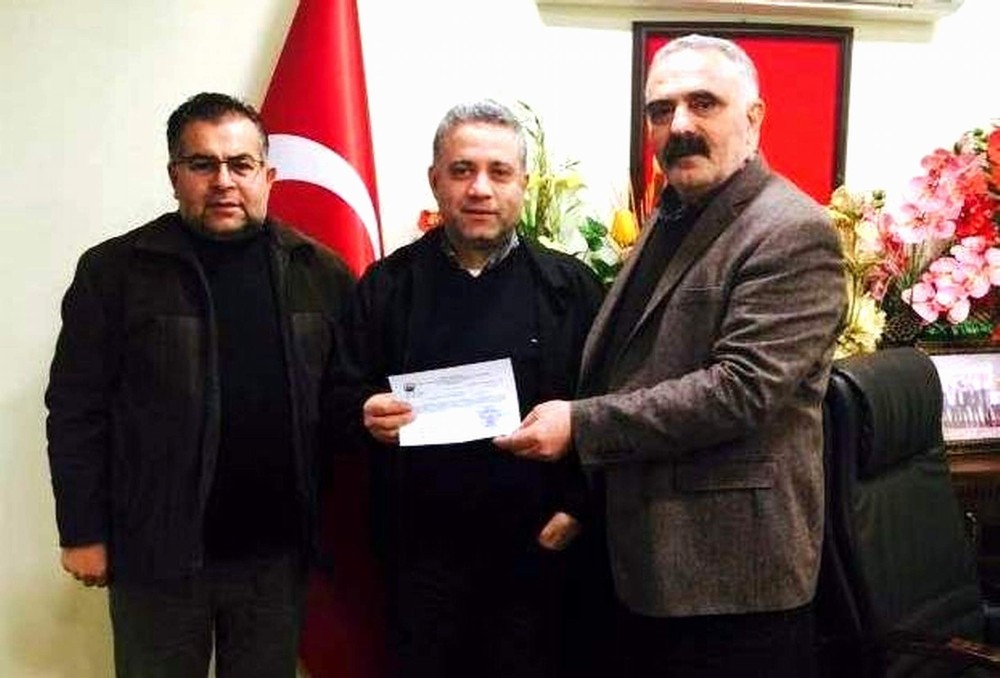 Nazillida Esnaf Kooperatifinden İşyeri Yanan Esnafa Destek