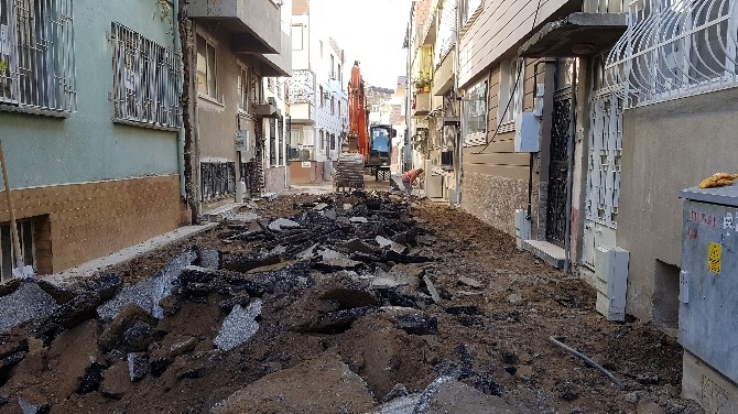 Nazillide Üst Yapı Çalışmaları Sürüyor