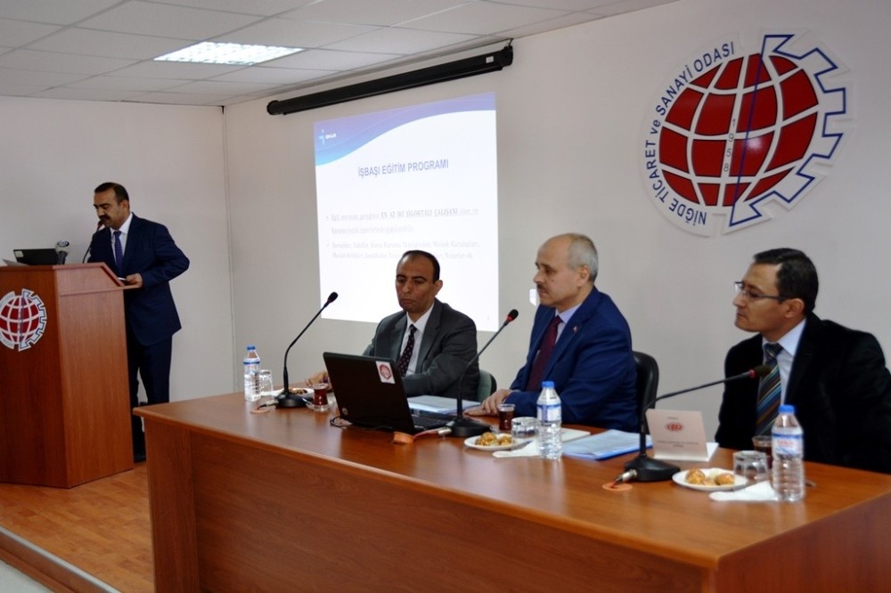Niğdede İstihdam Seferberliği Toplantısı