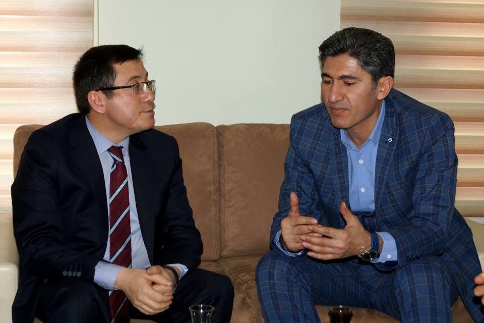 Rektör Kızılaydan Radere Ziyaret