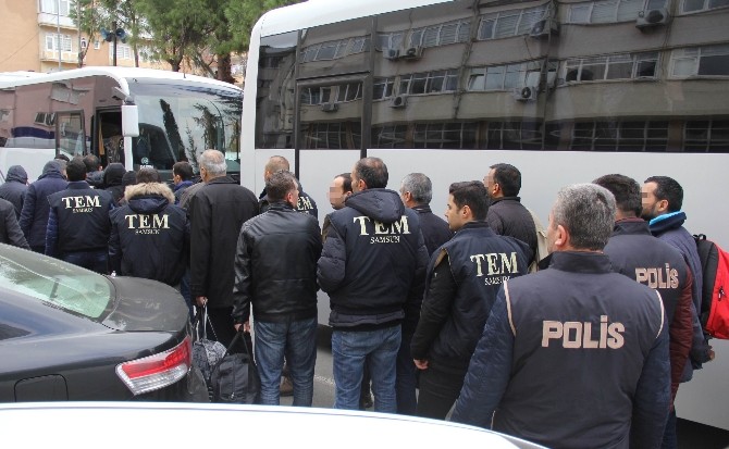 Samsunda Bylocktan 21 Polis Tutuklandı