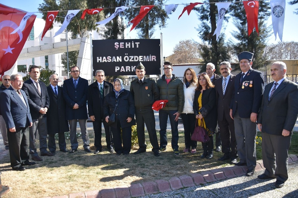 Şehit Polis Memuru Hasan Özdemirin Adı Parkta Yaşayacak