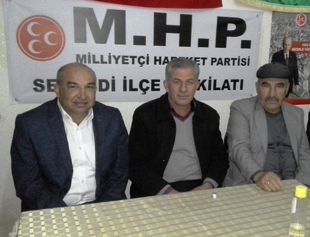 Selendi Ak Partiden Mhp Teşkilatına Ziyaret
