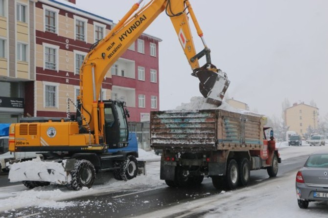 Selim Belediyesinin Karla Mücadelesi