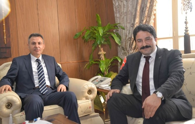 Seyitgazi Belediye Başkanı Kalından Vali Elbana Ziyaret