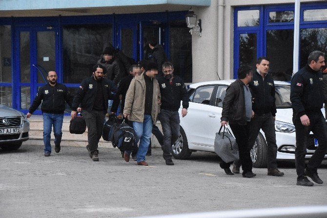 Sinopta Fetöden 8 Zanlı Adliyede