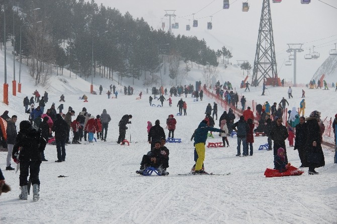 Sömestr Son Gününde Çocuklar Palandökende Karın Tadını Çıkardı
