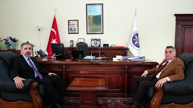 Stklardan Rektör Bibere Ziyaret