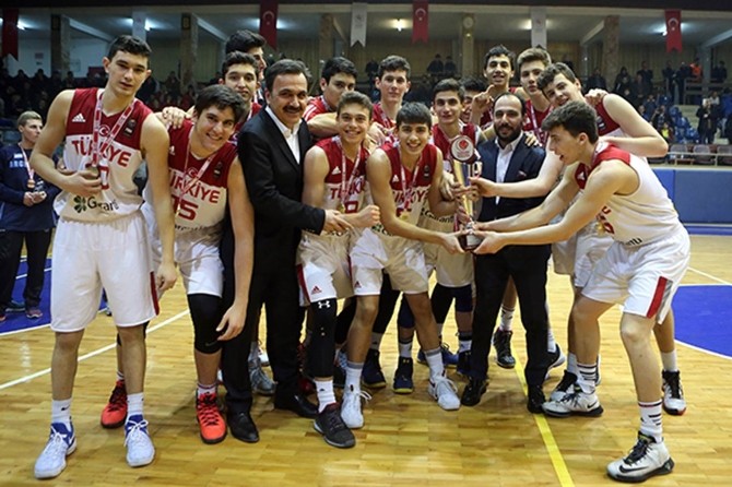 Tbf Uluslararası U16 Turnuvasında Türkiye Şampiyon