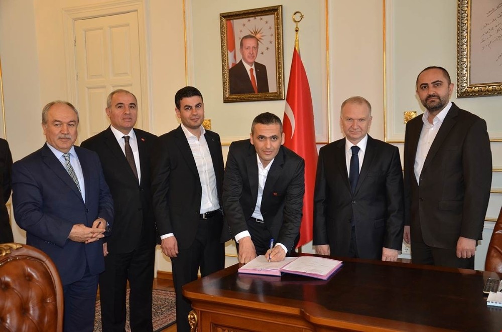 Tekirdağda Okul Yapımına İlişkin Protokol