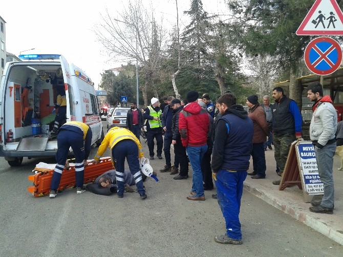 Tekirdağda Trafik Kazası: 2 Yaralı