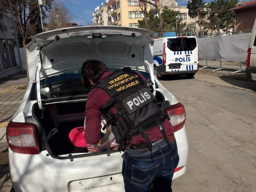 Trabzonda Uyuşturucu Operasyonu