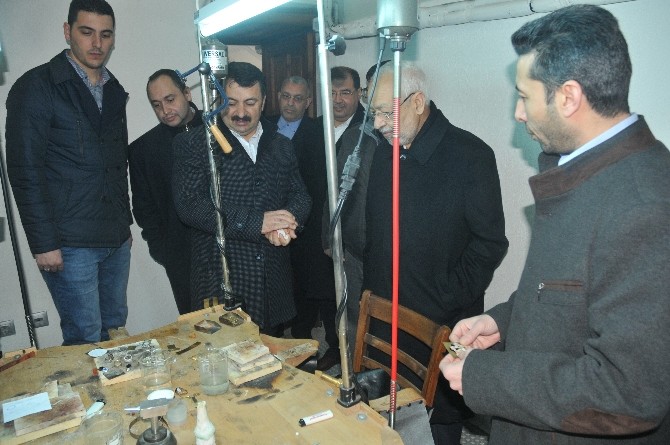 Tunus Nahda Hareketi Lideri Raşid El-Gannuşi Afyonkarahisarda