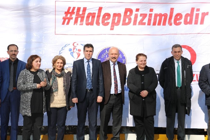 Vandan Halep Halkına Yardım Eli