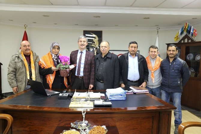 Yörük Türkmenlerinin İlk Ziyareti Başkan Şirine