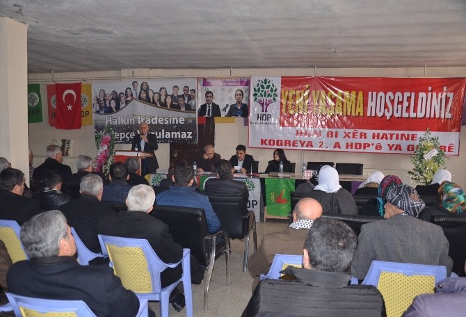 Yüksekovada Hdp Kongresi