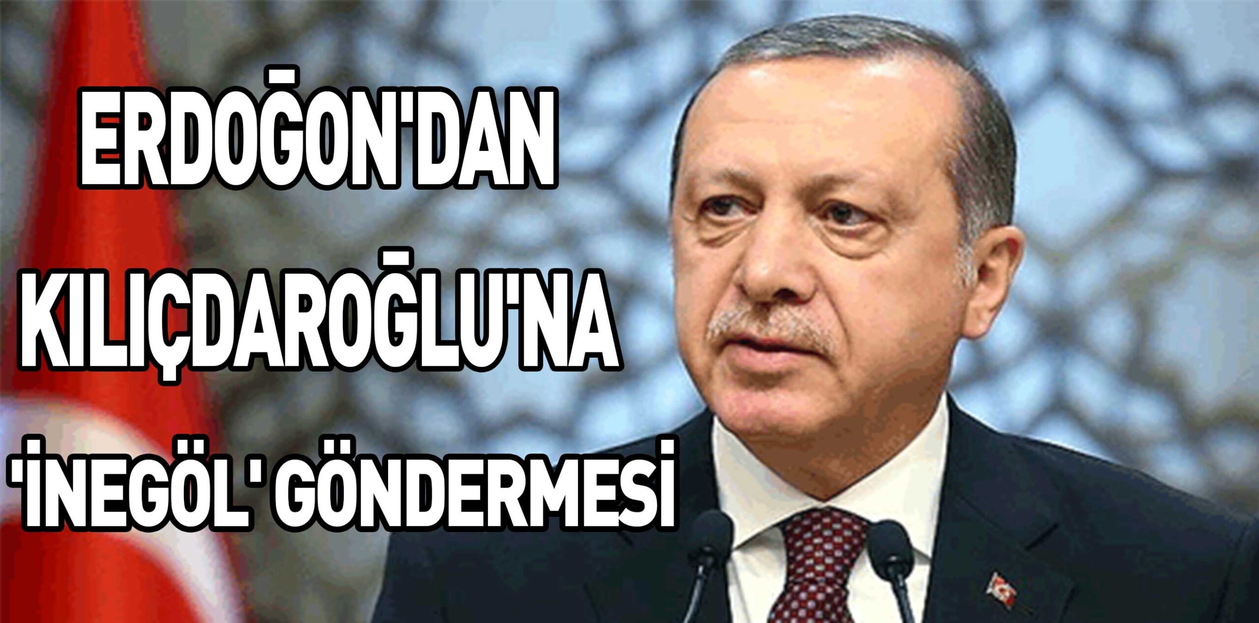 ERDOĞON’DAN KILIÇDAROĞLU’NA  ‘İNEGÖL’ GÖNDERMESİ