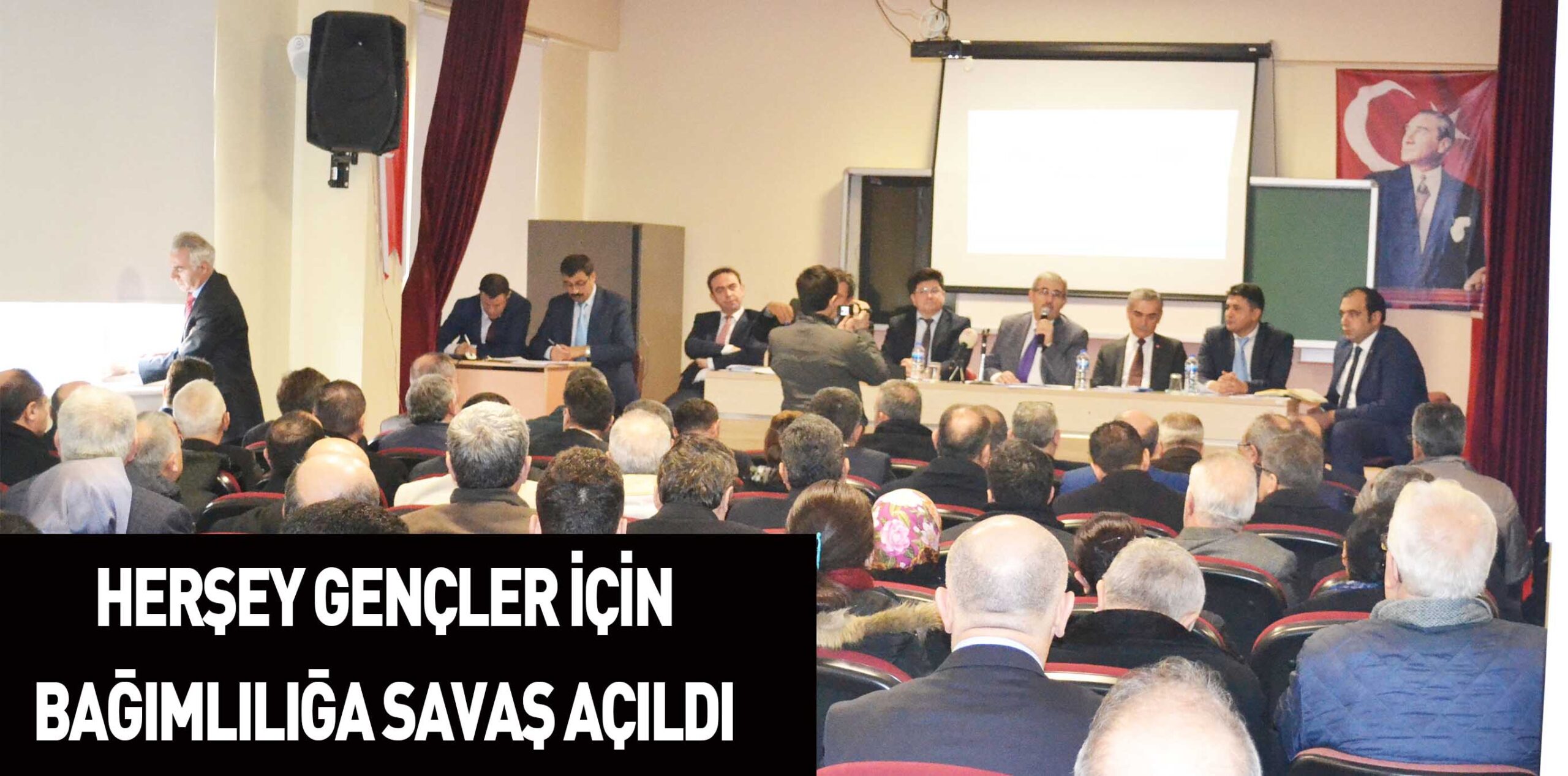 HERŞEY GENÇLER İÇİN BAĞIMLILIĞA SAVAŞ AÇILDI