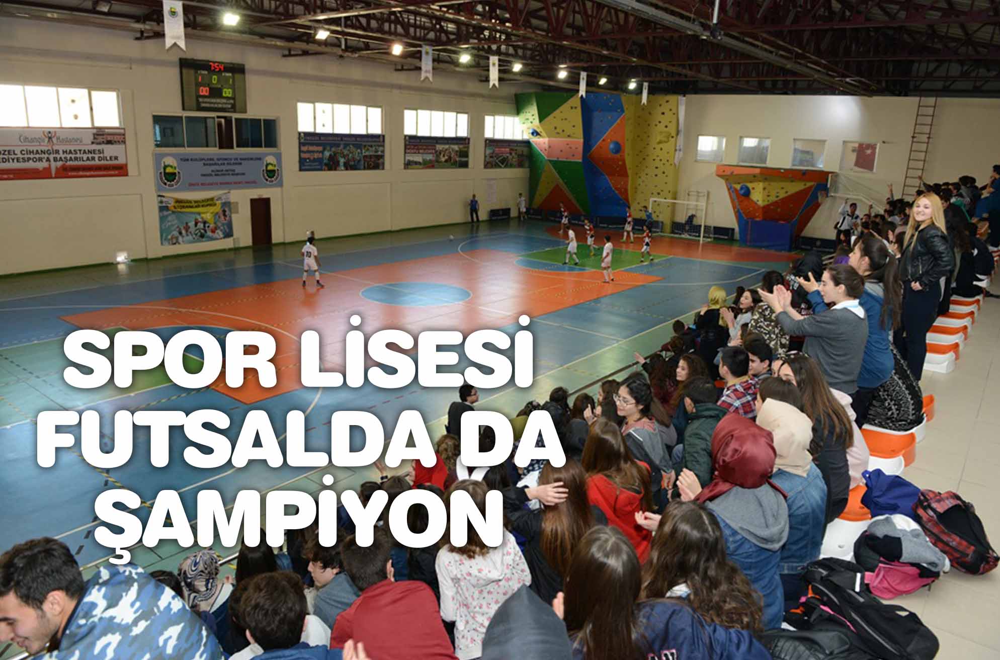 SPOR LİSESİ FUTSALDA DA ŞAMPİYON