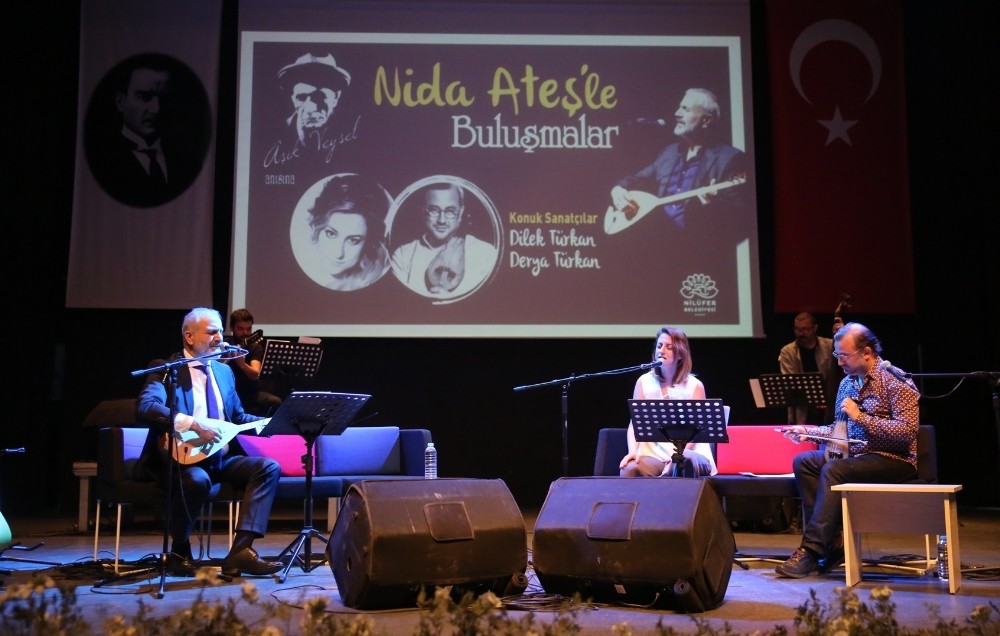 Aşık Veysel Nilüferde Anıldı
