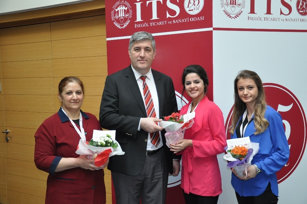 İtsodan Kadın Üyelerine Çiçek