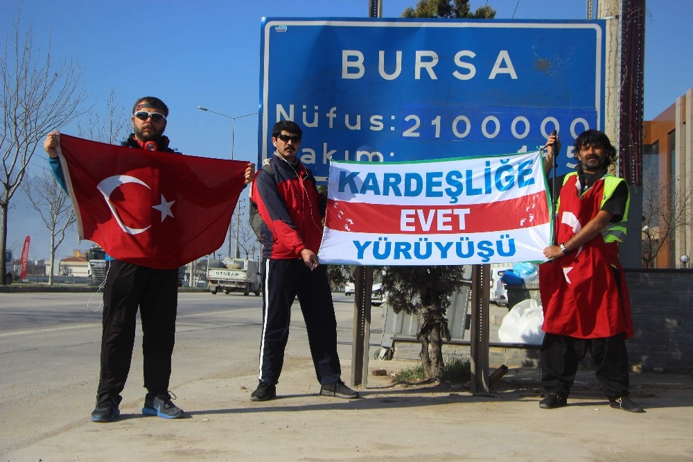 Kardeşliğe Evet Demek İçin 1071 Kilometre Yürüyecekler