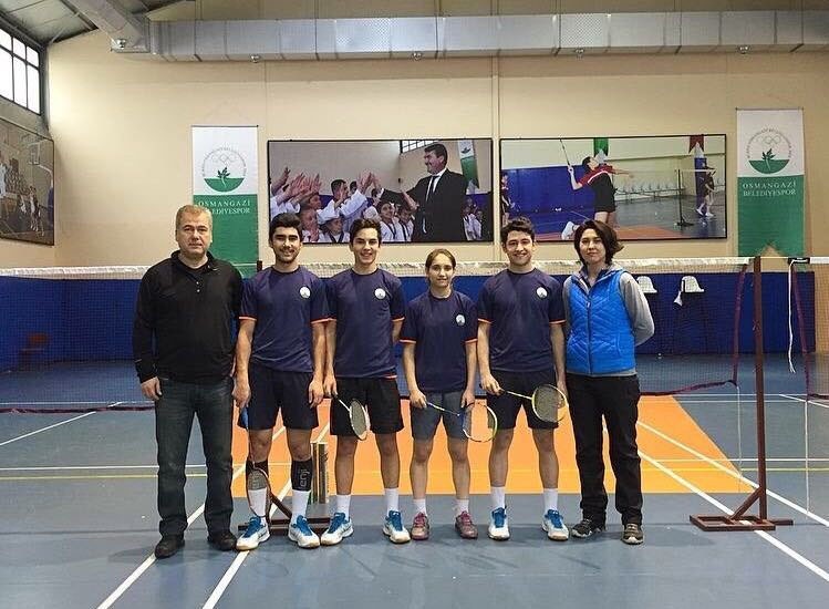Osmangazili Badmintoncular Balkan Şampiyonası Yolcusu