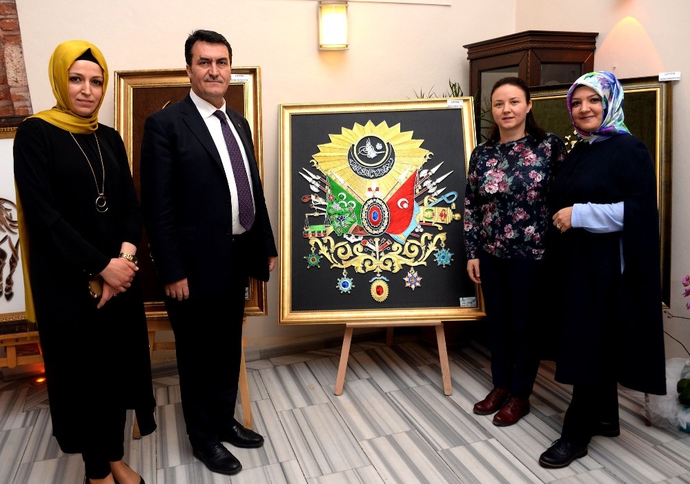 Osmekte Öğrendiklerini Sergiyle Taçlandırdılar