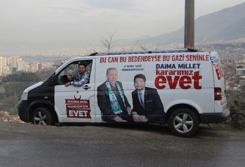 (Özel Haber) 15 Temmuz Gazisinden İlginç Evet Turu