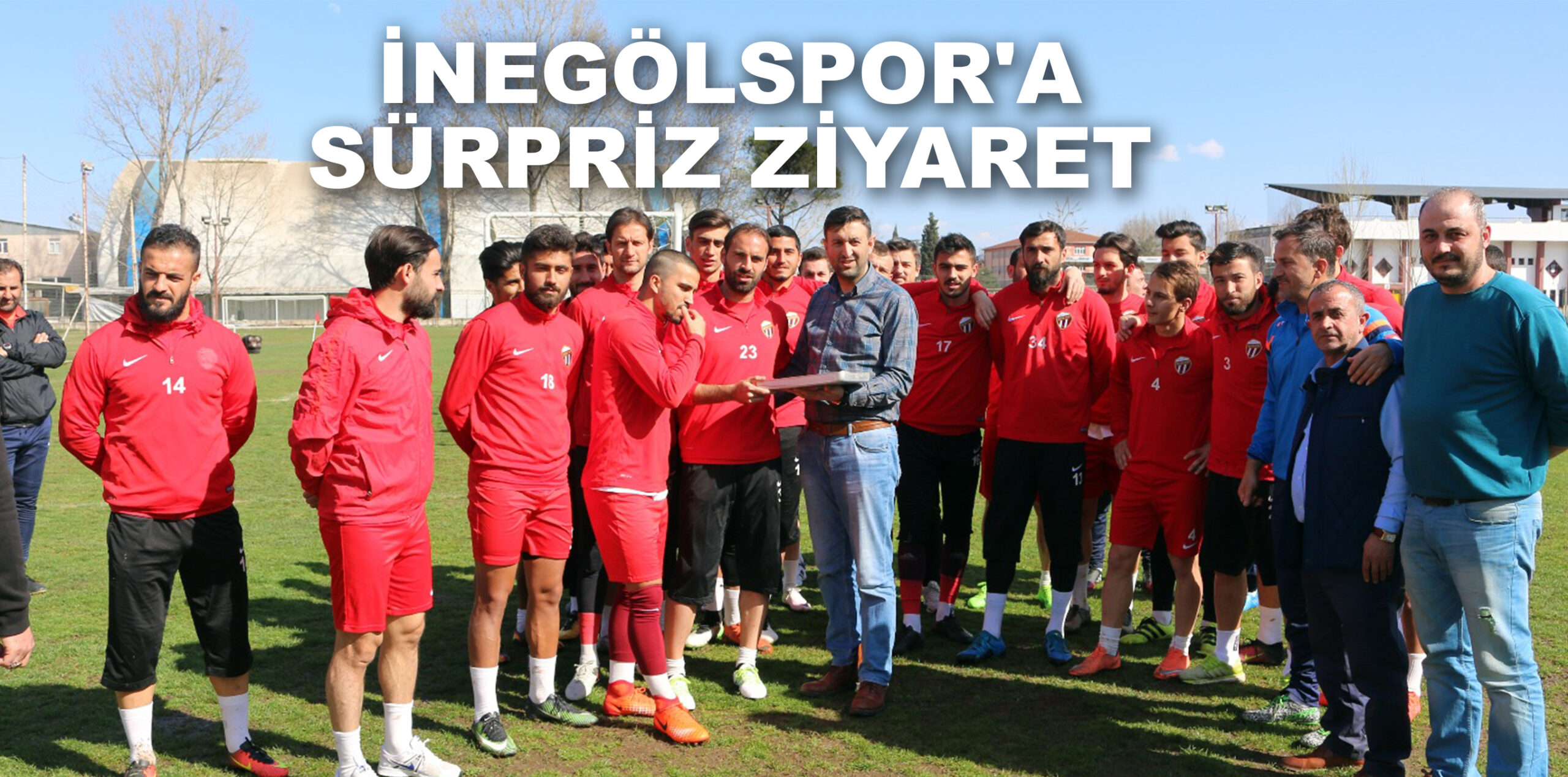 İNEGÖLSPOR’A SÜRPRİZ ZİYARET