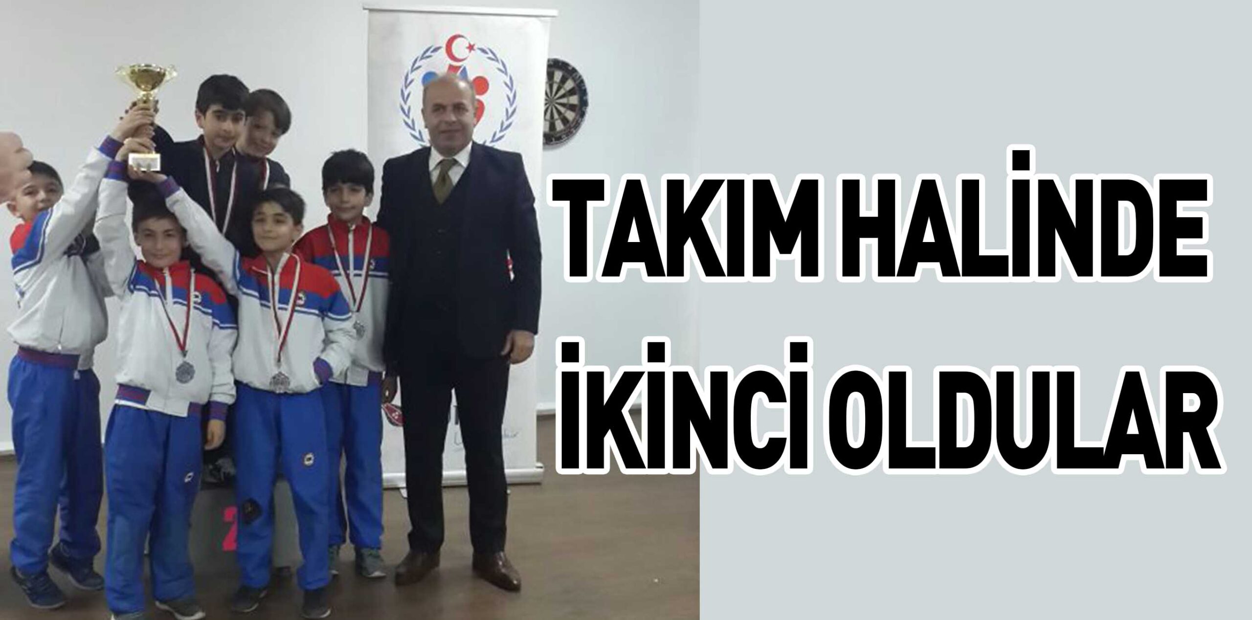 TAKIM HALİNDE İKİNCİ OLDULAR