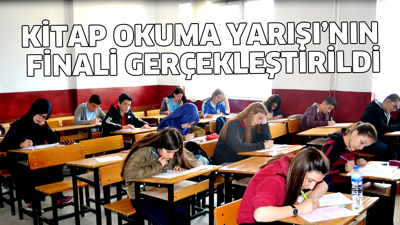 KİTAP OKUMA YARIŞINDA FİNAL