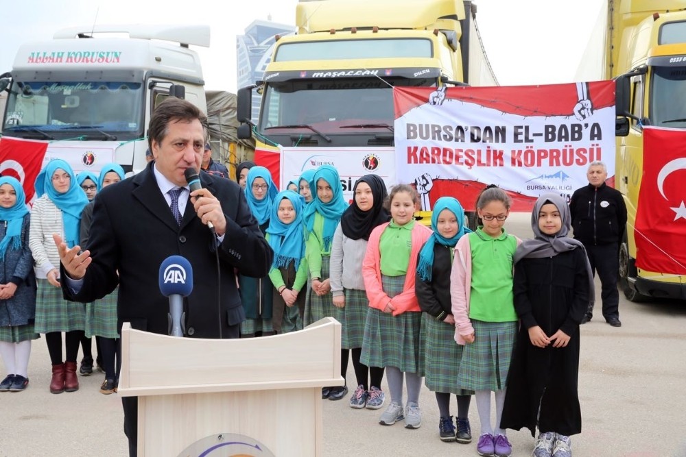 Bursadan El-Baba Yardım