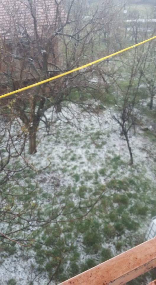 Bursaya Dolu Yağdı