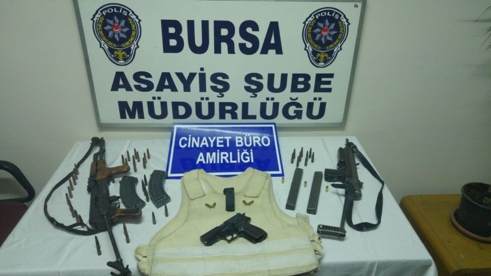 Firari Cinayet Zanlısı Çelik Yelekle Yakalandı