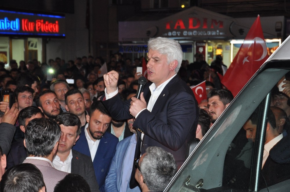 İnegölde Yüzde 69.97 Coşkusu