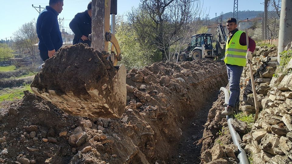 Keles Köylerinde İçme Suyu Şebekeleri Yenileniyor