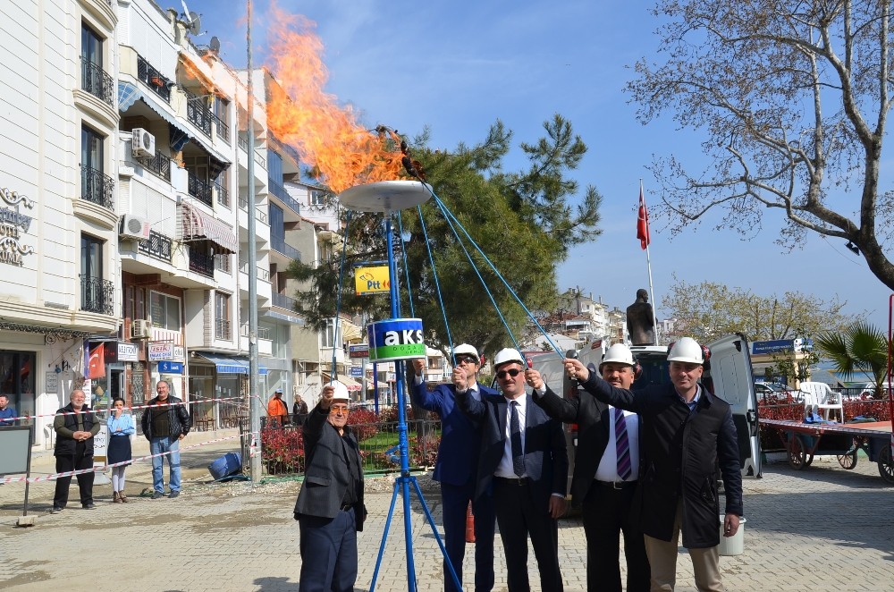 Kumlanın Doğalgaz Hasreti Sona Erdi