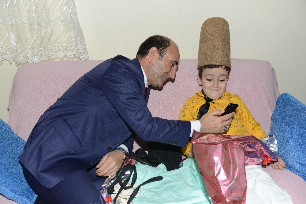 Minik Abdülkerimin Hayali Gerçek Oldu