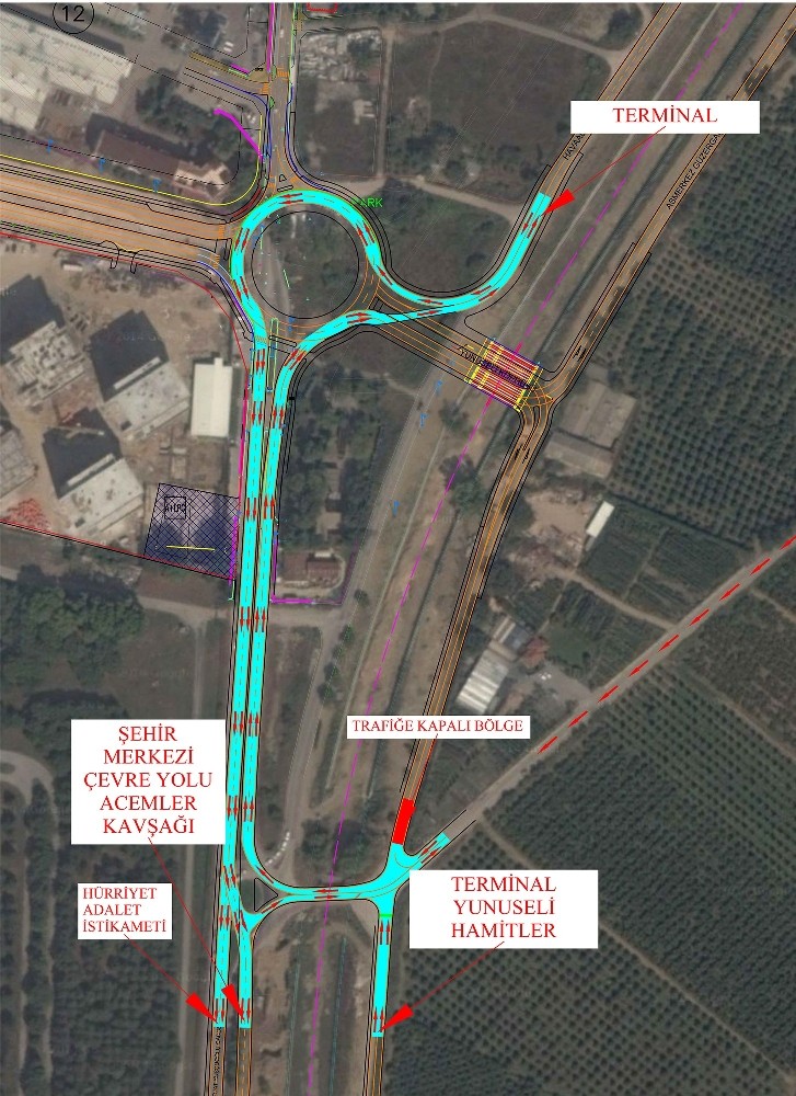 Yunuseli Yolunda Trafik Düzenlemesi