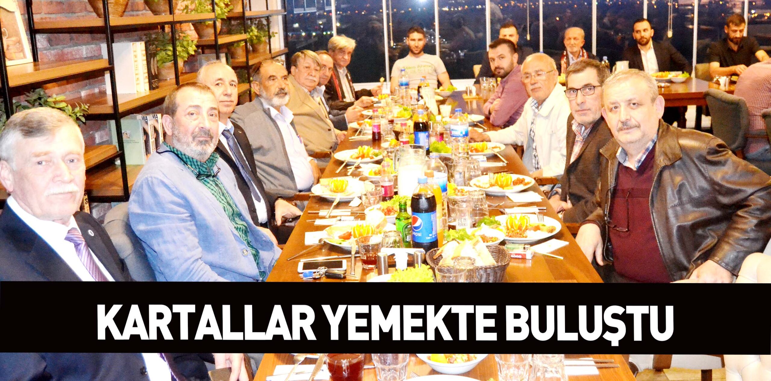 KARTALLAR YEMEKTE BULUŞTU